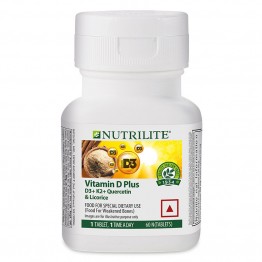 Amway Nutrilite Vitamin D Plus ( D3 + K2 + Quercetin & Licorice)