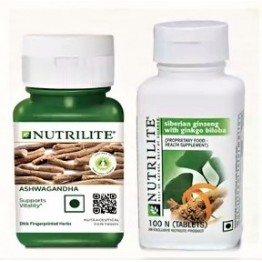 Amway Nutrilite Siberian Ginseng Cherry Plus 100 Tablets @2465.00