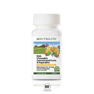 Amway nutrilite Kids Chewable Concentrated Fruits & Vegetables