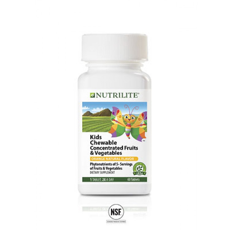 Amway Kids Chewable Concentrated Fruits & Vegetables