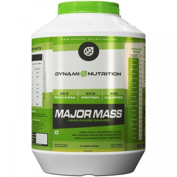 dynami nutrition major mass 6.6lbs